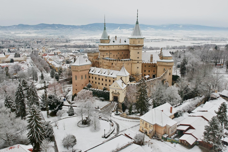 Desde Bratislava: Castillo de Bojnice y Čičmany (Excursión de un día)Bojnice - Čičmany - Short tour - Grupo abierto reducido