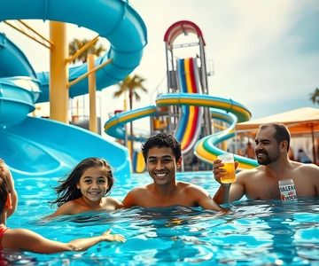 Hurghada: Makadi Water World mit Mittagessen & Transfers
