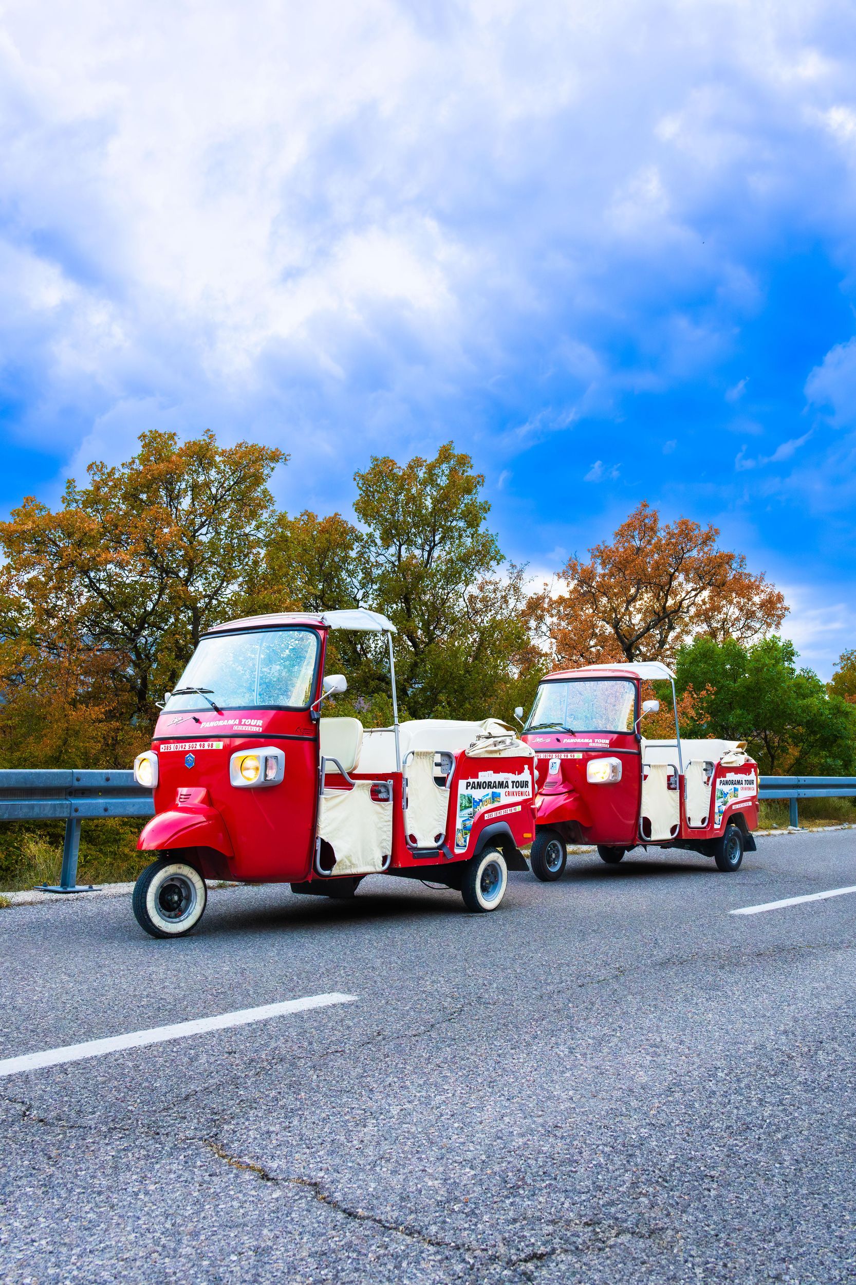 Riviera von Crikvenica: Panorama-Tour mit dem Retro-Tuk-Tuk