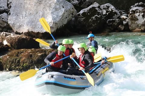 Rafting półdniowy na szmaragdowej rzece Soca