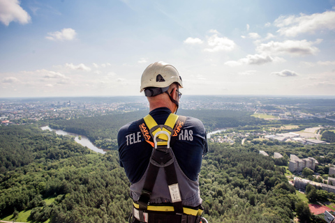 Vilnius: TV Tower Edge Walk Experience
