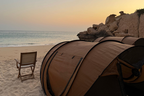 Muscat: Overnight Beach Camping with BBQ Dinner