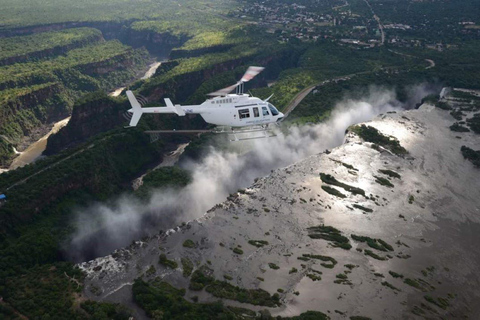 Lot helikopterem: Wodospady Wiktorii, Zimbabwe