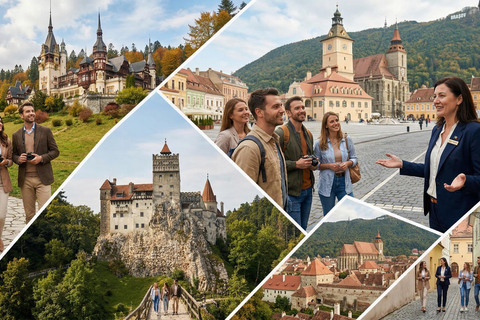 From Brasov: Dracula Castle, Peles Castle & Prejmer Day Trip From Brasov: Peles, Bran & Prejmer Guided Day Trip & Tickets