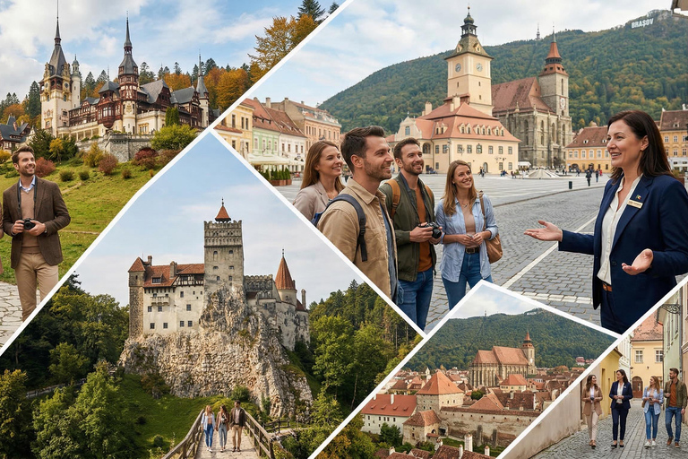 From Brasov: Dracula Castle, Peles Castle & Prejmer Day Trip From Brasov: Peles, Bran & Prejmer Guided Day Trip & Tickets