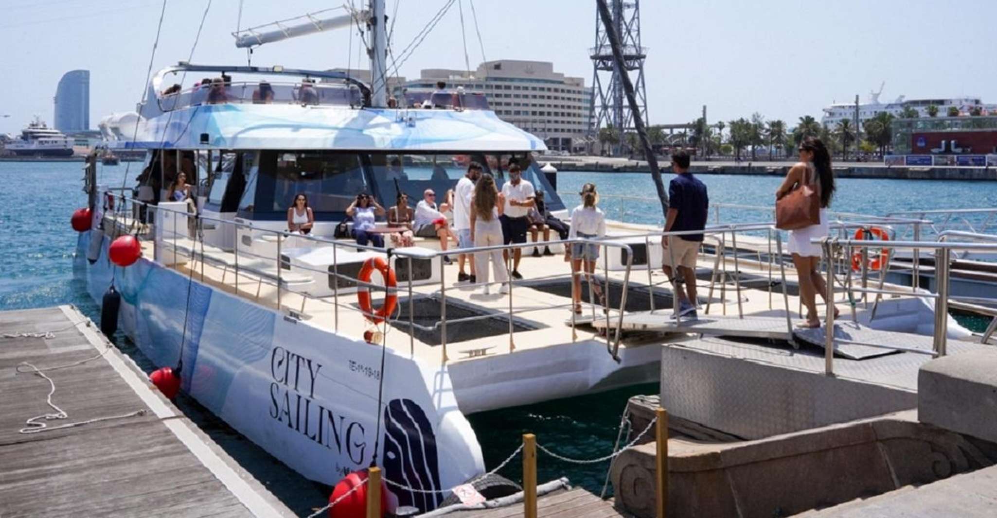 Barcelona: Daytime or Sunset Catamaran Cruise with Music photo 6