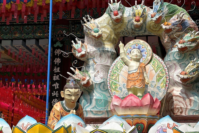 Tour de la ciudad de Seúl: Palacio Gyeongbok, Torre N y mercado localTour de la ciudad de Seúl (día completo): lo moderno y lo tradicional en Seúl