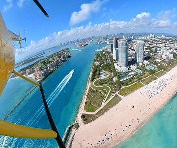 Miami Beach: Passeio Turístico de Helicóptero