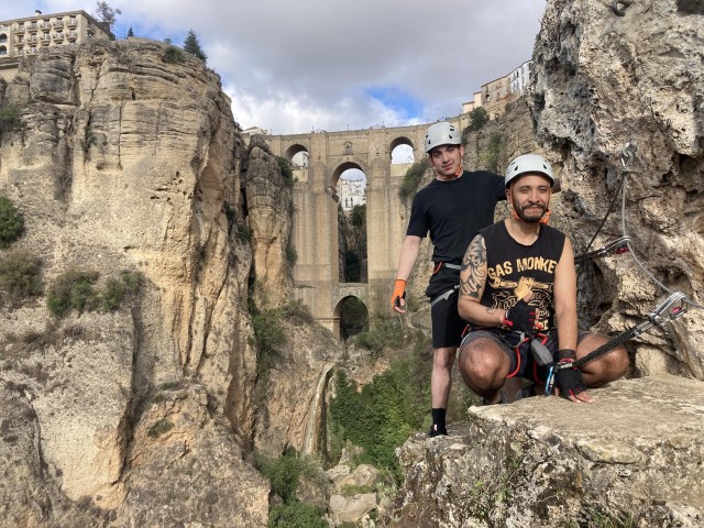 Visit From Ronda Via Ferrata Tajo de Ronda Guided Climbing in Ronda, España