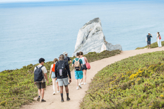 Sintra: Sunset Hike, Tapas & Wine at Secret Beach