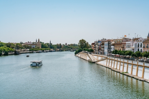 Sevilla: 1-stündige Guadalquivir Flussbesichtigung Eco CruisePrivate Kreuzfahrt - bis zu 11 Personen