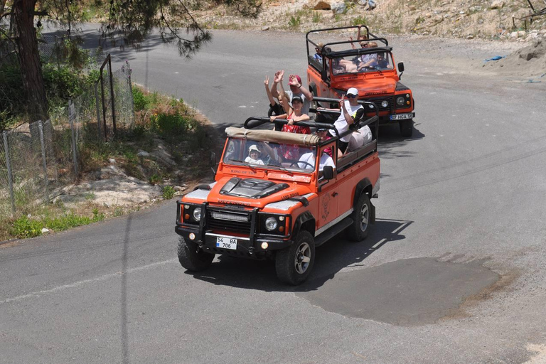 Antalya: Ganztägiges Jeep Safari Abenteuer mit Mittagessen