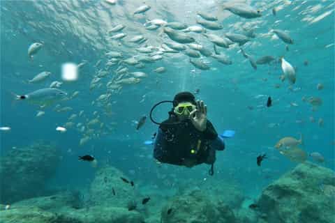 Antalya : plongee sous-marine a Kemer pour debutants et plongeurs certifies