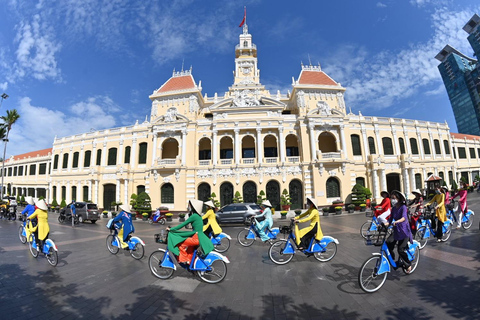 Excursão particular de carro pelos destaques de Saigon – meio dia flexívelTour particular pela cidade de Ho Chi Minh, meio dia