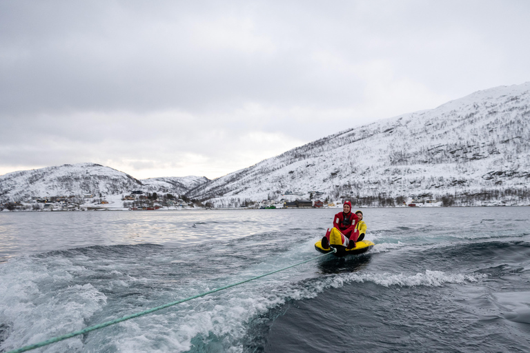 Tromsø: Banana Tube Ride with Arctic Floating