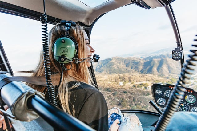 Los Angeles: Private 1-stündige Sightseeing-Hubschrauber-Tour