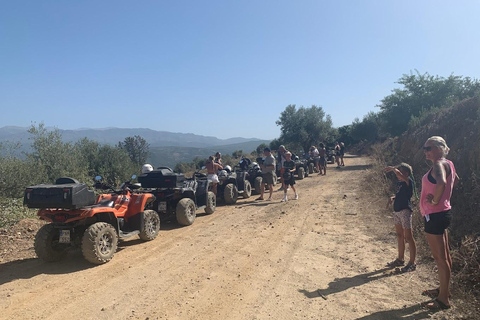 Z Platanias: Quad safari z transferem do hoteluPojedynczy quad (1 osoba na każdy quad)