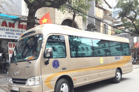 Batimento cardíaco de Hanói: Um dia inteiro na cidade, almoço e show de marionetesGrupos pequenos de ônibus