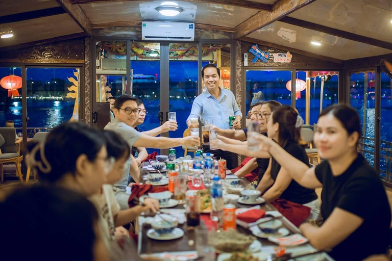 Hue: Perfume River Dinner Cruise with Traditional Show