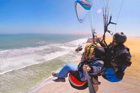 Paracas : Parapente - Vuela como un pájaro