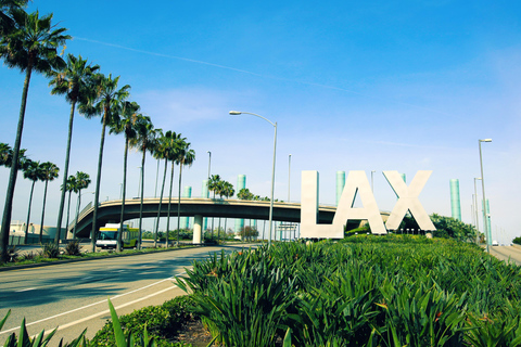 LAX Airport:Arrival or Departure Los Angeles(Pax UP to 5) LAX airport to Los Angeles Via Sedan(Max 3 Pax)