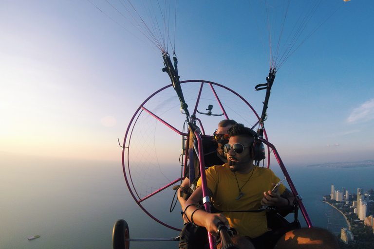 Pattaya: Paramotor Tour add Pickup Service by TSA Thailand