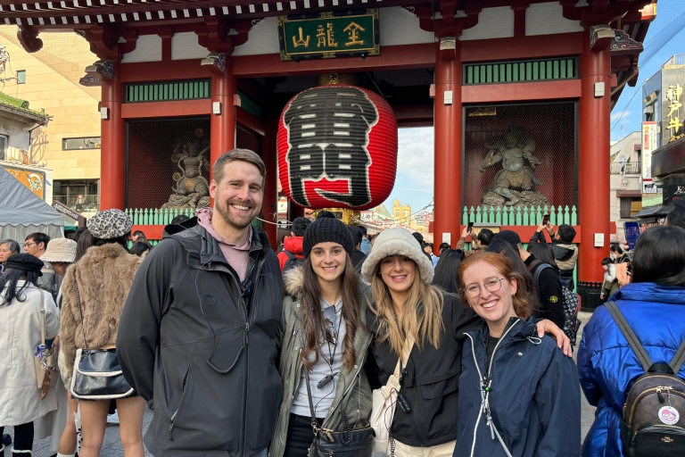 Tokio: Tour gastronómico a pie por la calle Kappabashi y Asakusa