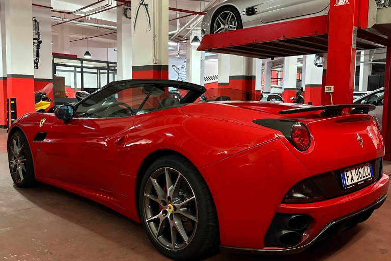 TestDrive Ferrari tour guidé des zones touristiques de Rome