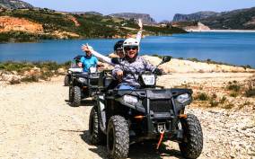 From Rethymno: Half-Day Quad Bike Safari