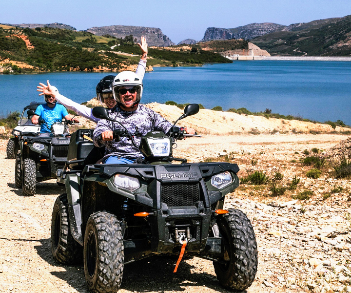 From Rethymno: Half-Day Quad Bike Safari