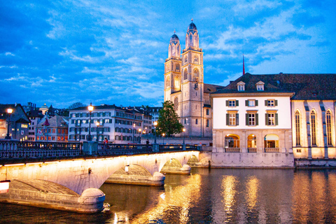 Visite du centre-ville et déjeuner, tour en bateau, musée Lindt, téléphérique