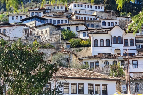 From Golem/Durres/Tirana: Berat City & Wine Tasting Day Trip