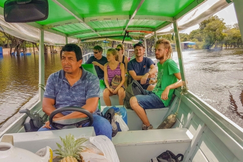 Manaus: 2-, 3- of 4-daagse uitstap Amazone in Anaconda Lodge4 dagen & 3 nachten: privékamer met ventilator en badkamer