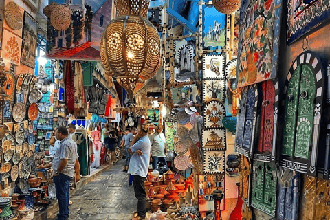 From Hammamet or Nabeul: Half-Day Tour to Sidi Bou Said, Carthage, Medina