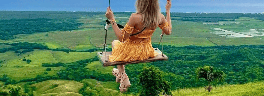 Samana : Montaña Redonda, déjeuner et visite de la plage d'Esmeralda