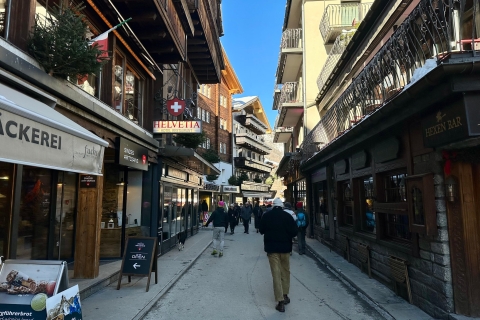 Visite privée de Berne : Zermatt et chemin de fer panoramique du Gornergrat