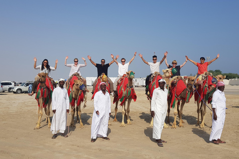 Doha: Safari por el desierto con paseo en camello Excursión familiar