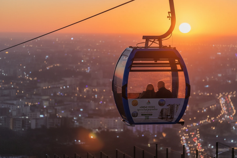 Agadir : billet aller-retour en téléphérique avec vue panoramique nocturne à 360°