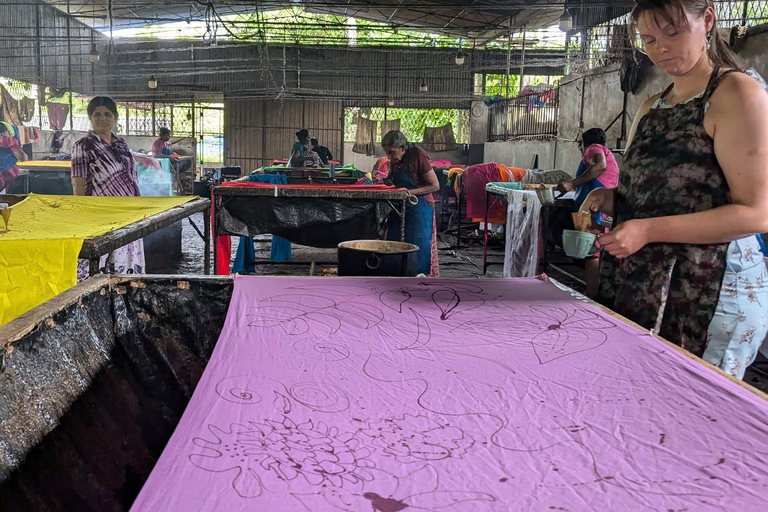 Mirissa: Batik Factory Tour and Workshop with Own Souvenir
