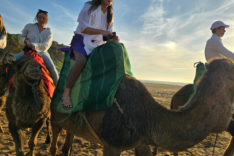 Utforska Tangier: Cap Spartel, grotta och äventyr med kamelridning