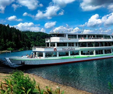 Biggesee: XXL Bootsfahrt mit All-Inclusive-Brunch-Buffet