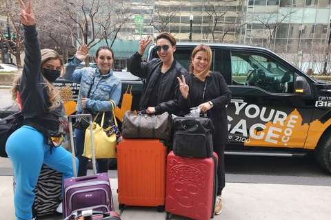 Chicago : Livraison et entreposage des bagages à l&#039;aéroport le jour même