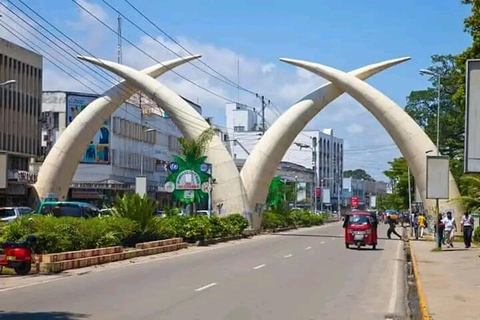 Cidade de Mombasa: Excursão em terra e tour guiado histórico.Cidade de Mombasa: Excursão em terra com degustação de comida de rua.