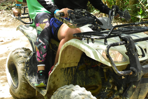 Playa del Carmen: Wycieczka ATV, Zipline i Cenote Adventure Tour