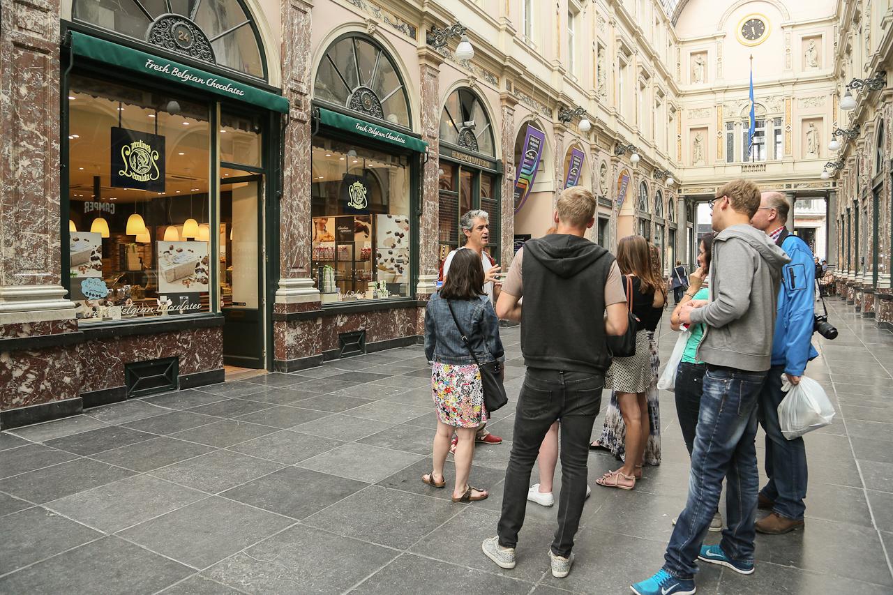 Brüssel: Rundgang mit Schokoladenverkostung