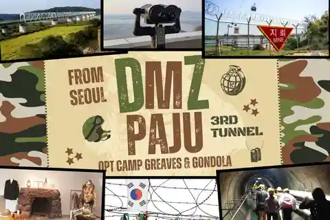 Seoul: Paju DMZ 3rd Tunnel, opt Camp Greaves, more (EG Tour)