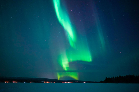 Rovaniemi: Aurora-Jagd und ein BBQ am Kamin