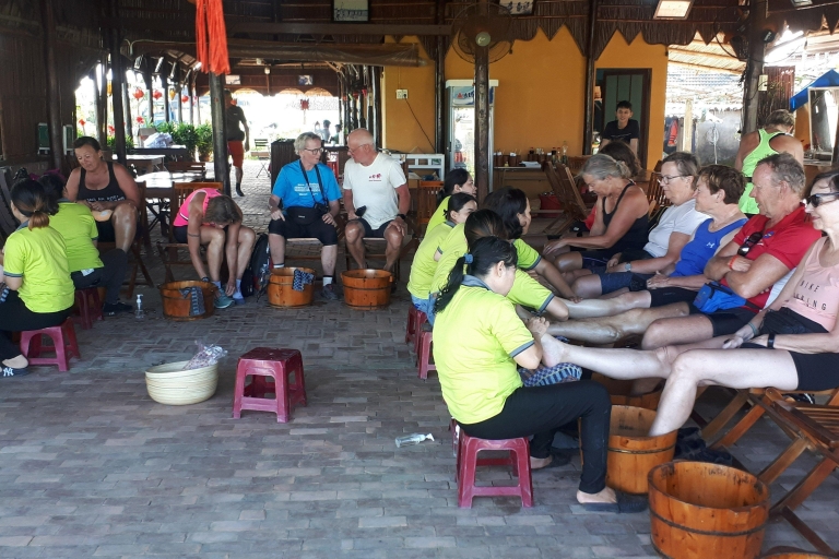 From Hoi An: Cooking class and Basket boat experience