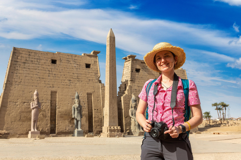 Egipto de lujo en 6 días: pirámides, crucero por el Nilo y globo aerostáticoLujo: hoteles de 5 estrellas y cruceros