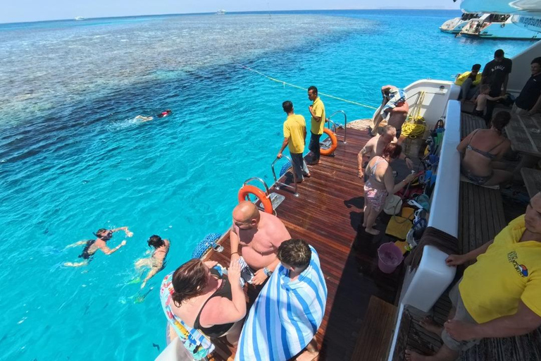 Hurghada: Scuba Diving cruise with lunch & pickup Single Beginner introduction dive with pickup and lunch